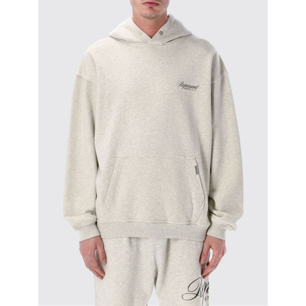 Represent Men Represent Cotton Hoodie With Logo